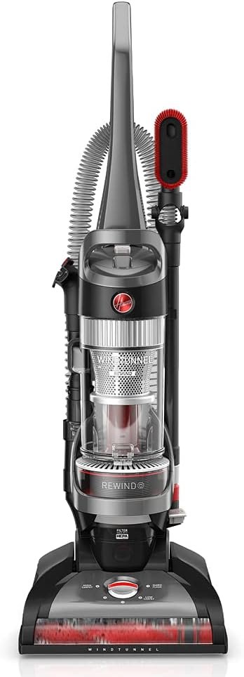 BEST VACUUM 2024 - Hoover WindTunnel T-Series is a reliable upright vacuum specifically designed for your routine cleaning convenience