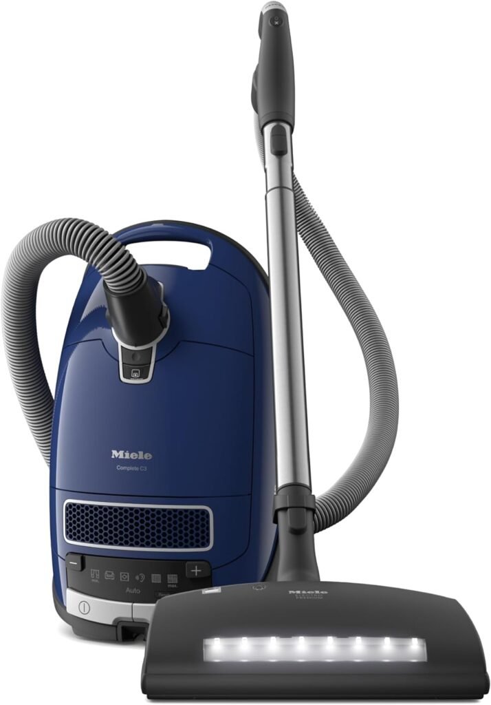 Best Vacuum 2024. The Miele Complete C3 Marin Canister Vacuum, a pinnacle of German engineering designed to redefine your home cleaning experience.